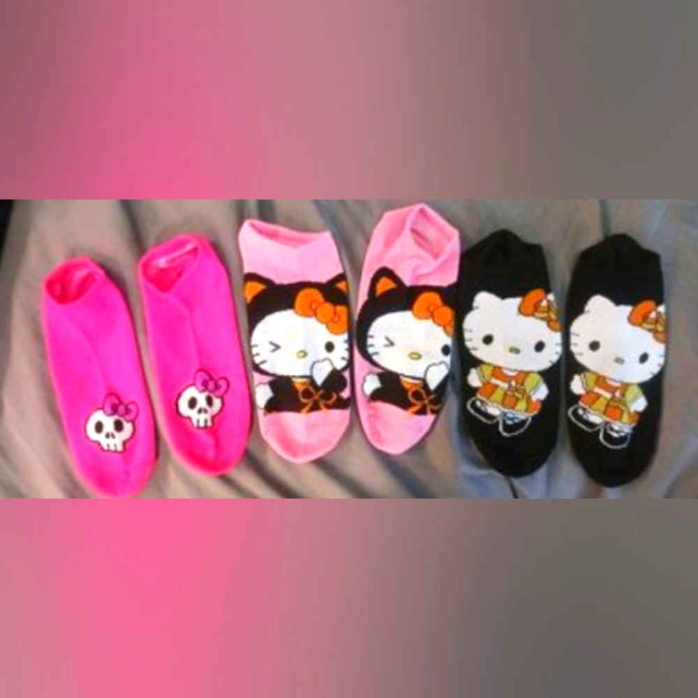 HELLOKITTY HALLOWEEN SOCKS